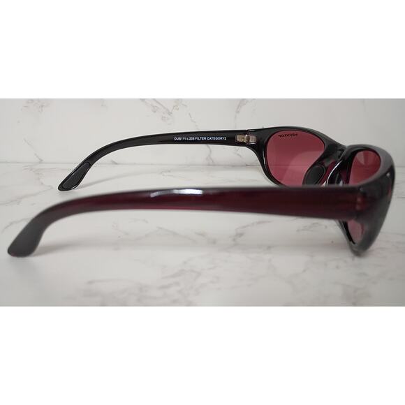 NEW Dunlop Burgundy Unisex Sport Sunglasses - Picture 3 of 7